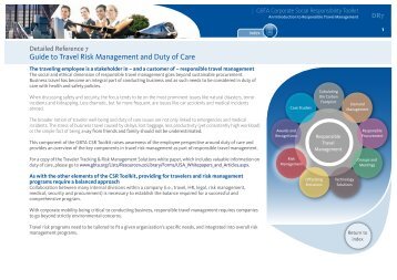 Guide to Travel Risk Management and Duty of Care - The Global ...