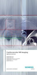 Cardiovascular MR Imaging - Siemens Healthcare