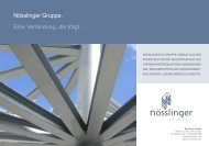 Nösslinger Gruppe. Eine Verbindung, die trägt.