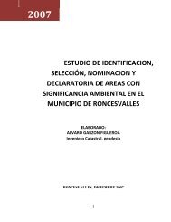estudio de identificacion, selecciÃ³n, nominacion y ... - Cortolima