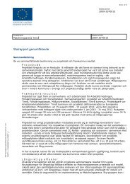 Slutrapport 2009-3070015.pdf (177 kb) - Svenska ESF-rådet
