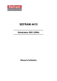 SEFRAM 4415