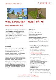 VIIRU & PESONEN â MUISTI PÃTKII - Koulukino