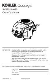 English - Kohler Engines