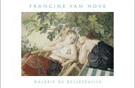 FRANCINE VAN HOVE - Galerie de Bellefeuille