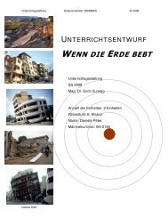 Stundenthema: Erdbeben