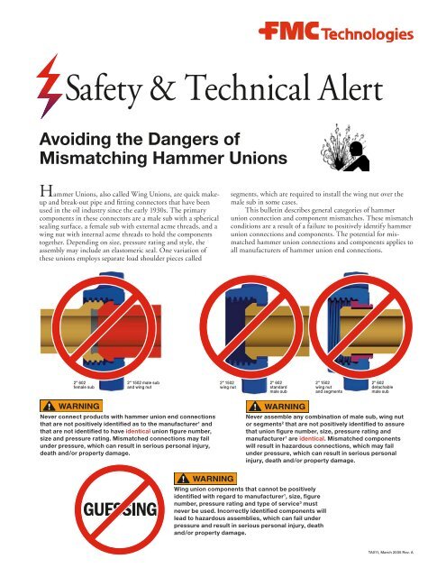 Safety & Technical Alert - Eoss.com