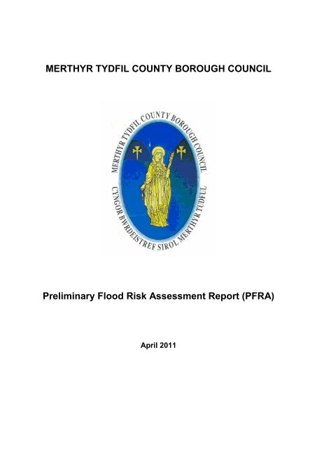Preliminary Flood Risk Assessment Report - Merthyr Tydfil County ...