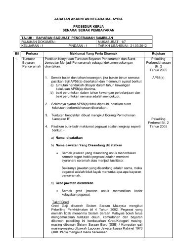 bayaran saguhati - Jabatan Akauntan Negara Malaysia