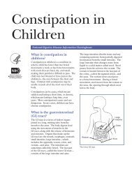 Constipation in Children - National Digestive Diseases Information ...