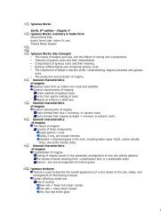 Igneous Rocks Earth, 9th edition - Chapter 4 Igneous Rocks: Key ...