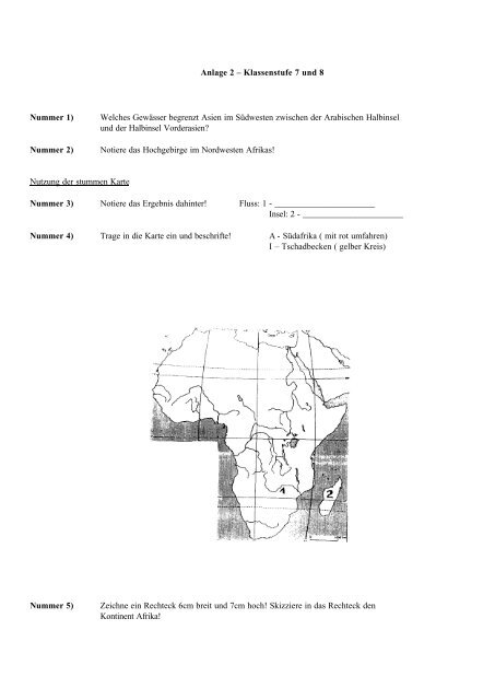 Topographie im Geographieunterricht