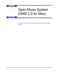 Opcode OMS Version 2.3 User Manual from 1996 - House of Synth