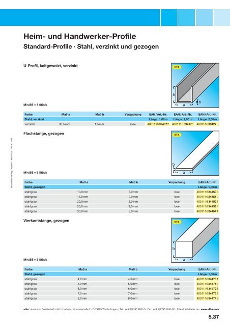 Eisenwaren-Katalog Ã‚Â· Kapitel 5 - alferÃ‚Â® Online-Katalog