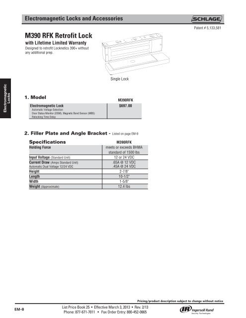 Schlage Electronics - Top Notch Distributors, Inc.