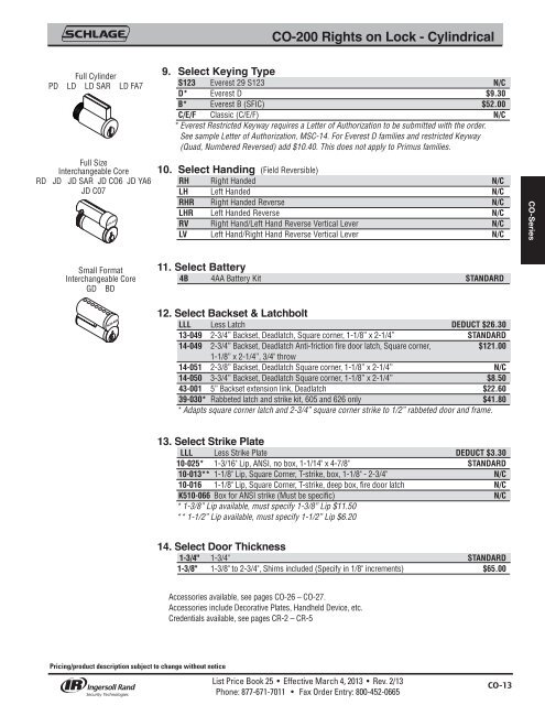 Schlage Electronics - Top Notch Distributors, Inc.