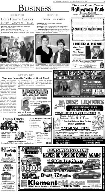 10.15.09 AAW.indd - Wise County Messenger