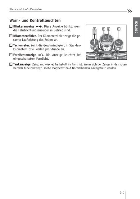 BEDIENUNGSANLEITUNG - SI-Zweirad-Vertriebs GmbH