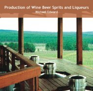 Production of Wine Beer Sprits and Liqueurs