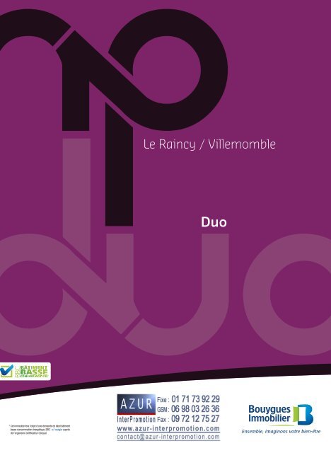 93 Le Raincy Duo - Azur InterPromotion