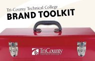 BRAND TOOLKIT - Tri-County Technical College