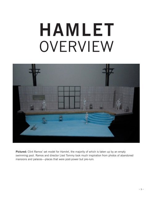 Hamlet Teacher's Guide - California Shakespeare Theater