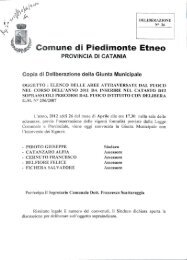 elenco delle aree attraversate dal fuoco nel corso dell'anno 2011 da ...