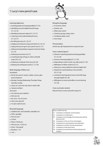 1 Lucy's new pencil case - Macmillan