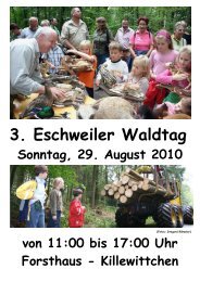 3. Eschweiler Waldtag - Aachener Kinder