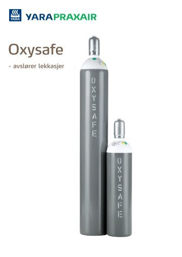 Oxysafe - Yara Praxair