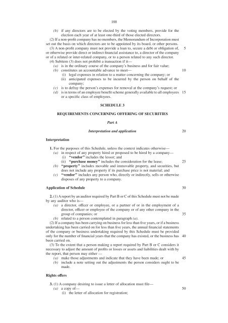 COMPANIES BILL - Department of Trade and Industry