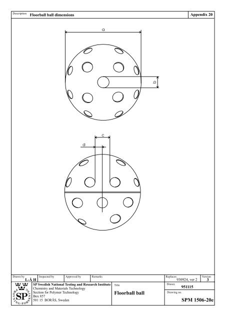 Floorball stick SPCR 011-09e