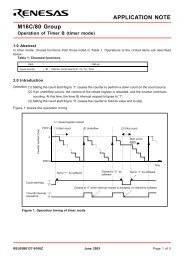 M16C/80 Group Operation of Timer B (timer mode)