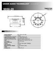 9950-20 - Usher Audio