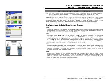 Certificatore LANTEK Fibertek CALIBRAZIONE.pdf