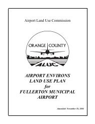 Airport Environs Land Use Plan for Fullerton Municipal Airport ...