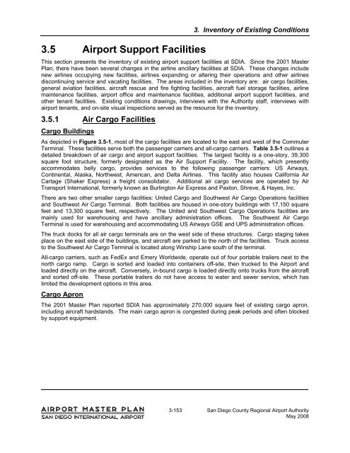 SECTION 3.5 MAY 2008 - San Diego International Airport