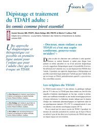 DÃ©pistage et traitement du TDAH adulte - DÃ©ficit de l'attention ...