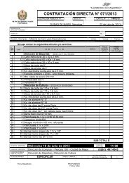 DcciÃ³n. Compras â Material de hierro para Dependencias