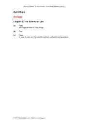 Get It Right Answers Chapter 1 - Marshall Cavendish