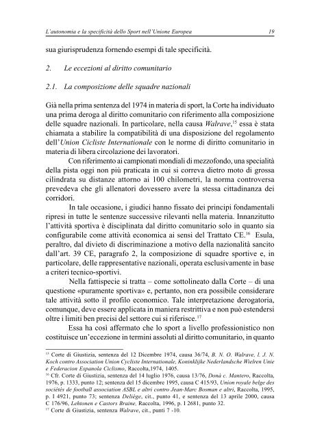 Rivista di Diritto ed Economia dello Sport - Rdes.it