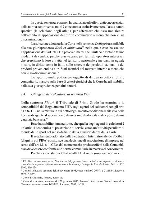 Rivista di Diritto ed Economia dello Sport - Rdes.it