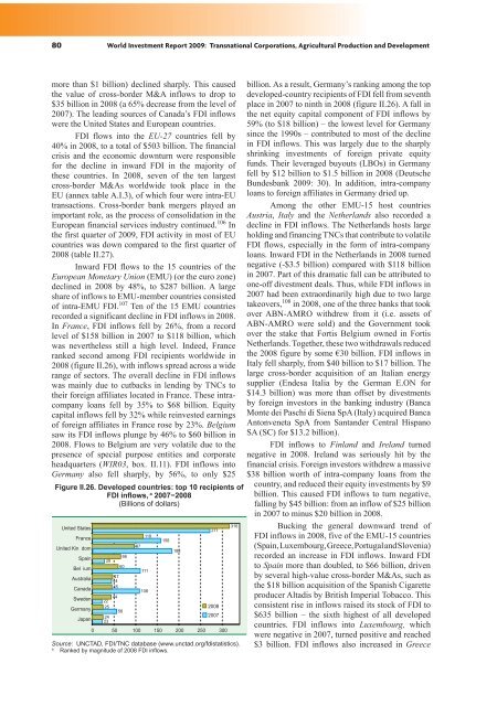 World Investment Report 2009: Transnational Corporations - Unctad