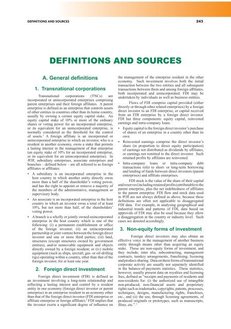 World Investment Report 2009: Transnational Corporations - Unctad