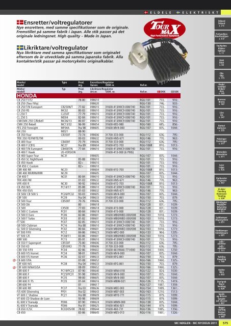 Ensretter/voltregulatorer Likriktare/voltregulator - Masi-Import