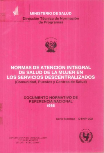 1 - Bvs.minsa.gob.pe - Ministerio de Salud