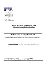 Rapport - ISIMA