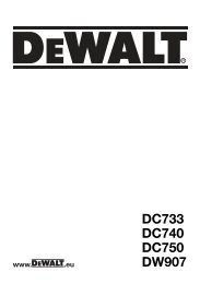 N185745 man cdls drills DC733 Euro.indd - Service - DeWalt