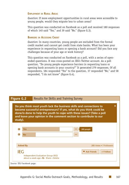 Youth Employment Programs - Independent Evaluation Group