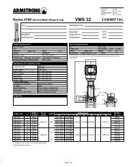 VMS 32 - Armstrong Pumps